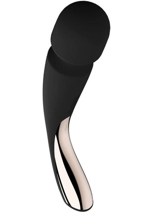 LELO Smart Wand 2 Medium – Massaggiatore Ricaricabile Corpo e Intimo in Silicone Nero