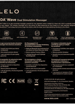 LELO - Massaggiatore di coppia IDA™ Wave
