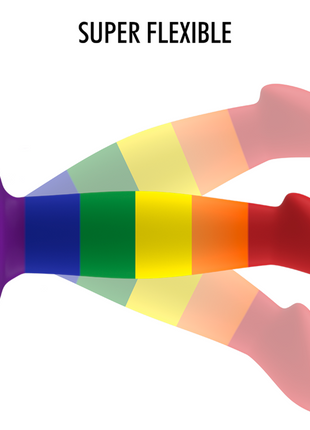 MYTHOLOGY Garrick Pride – Dildo in Silicone Premium con Base a Ventosa (Taglia M)