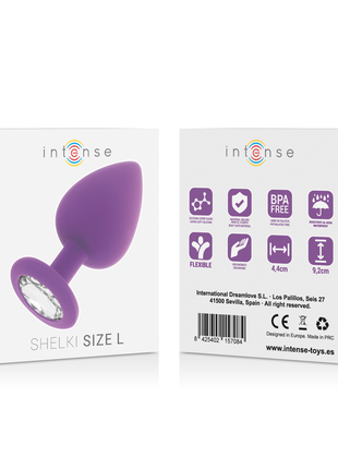 INTENSE – Shelki L, il plug anale che brilla di piacere extra large