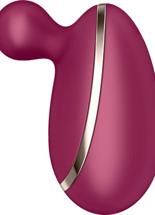 Satisfyer Spot On 1 Berry: Vibratore Clitorideo a Punta | Peakybits vista laterale