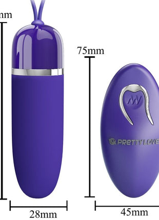 PRETTY LOVE – Mini Bullet Vibrante Darlene Youth Violetto