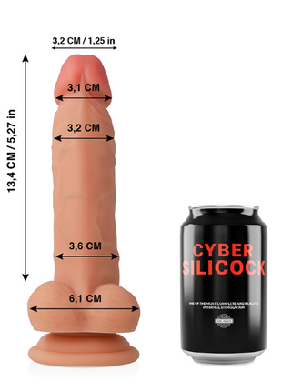 CYBER SILICOCK – Jude 18 cm, il dildo realistico che sembra vivo