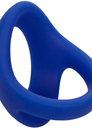 CalExotics Admiral Anello Doppio Sfera Blu – Cock & Ball Ring