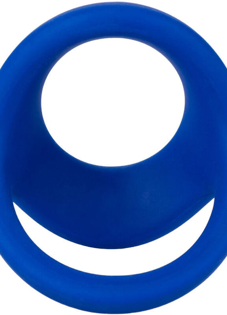 CalExotics Admiral Anello Doppio Sfera Blu – Cock & Ball Ring