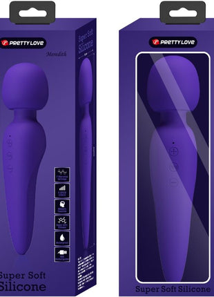 PRETTY LOVE – Massaggiatore Meredith 12 modalità di vibrazione viola