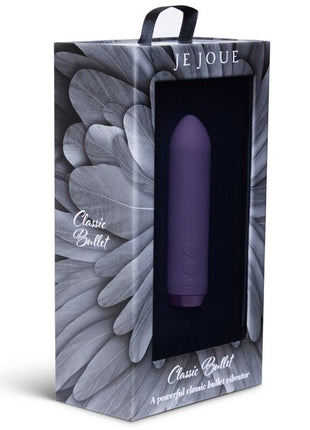 Confezione vista laterale Je Joue Vibratore Bullet Classico con presa ad Anello per il dito