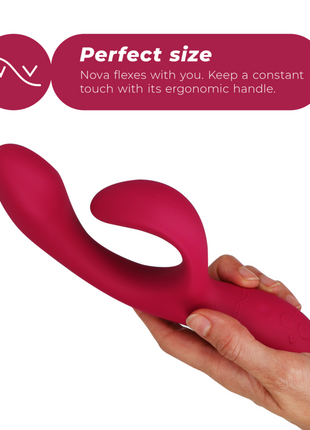 We-Vibe Nova: Vibratore Rabbit App-Controlled comparazione dimensioni