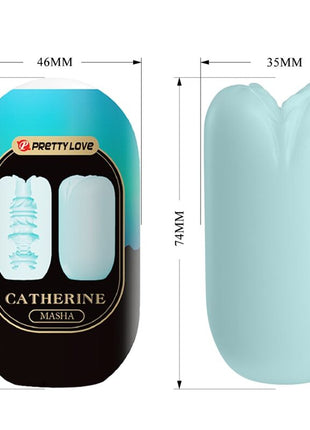 masturbatore per pene colore azzurro