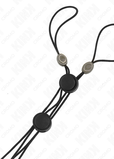 KINK – Morsetti per capezzoli con elastico nero regolabili