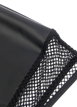 SUBBLIME – Abito nero con scollo alto e trasparenze, eleganza che seduce