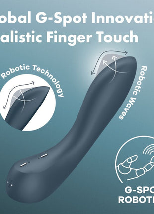 SATISFYER G-Spot Wave 4 – Vibratore Robotico Punto G con Onde a Spirale (12 Programmi)