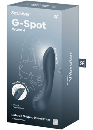 SATISFYER G-Spot Wave 4 – Vibratore Robotico Punto G con Onde a Spirale (12 Programmi)