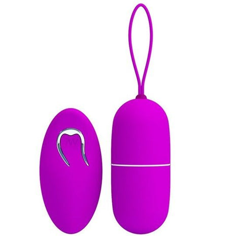 ovetto vibrante vaginale stimolatore tascabile colore viola