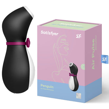 stimolatore clitorideo a pinguino aria pulsata wireless satisfyer