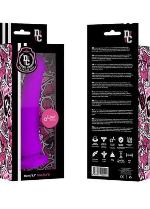 DELTA CLUB – Dildo Lilla 17 cm, semplice, sicuro e tutto da godere