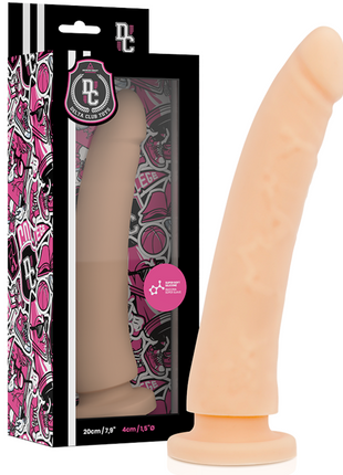 DELTA CLUB – Dildo Naturale 20 cm, puro silicone medico e puro piacere